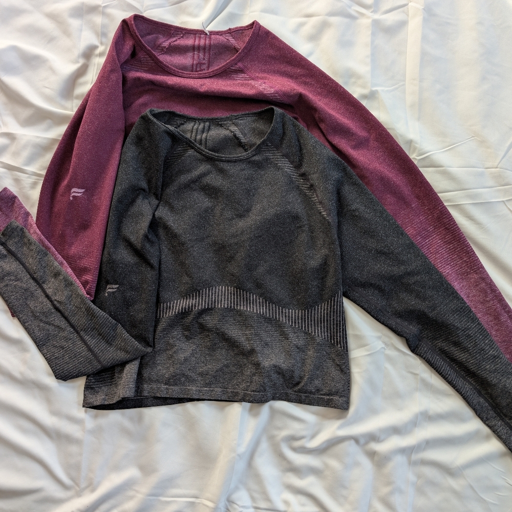 Fabletics Lot Of 2 Crop Tops
